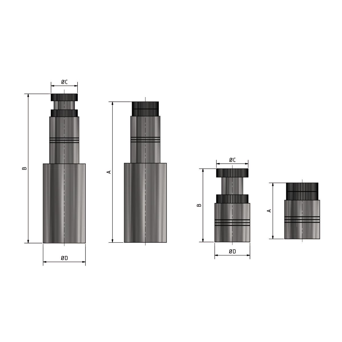 Optimum Werkstück-Stütze  WPS-1