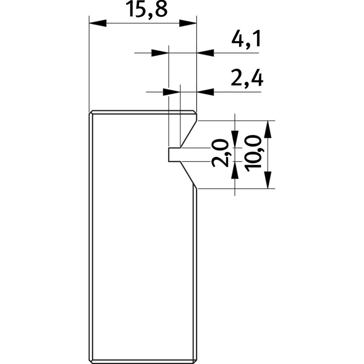 Optimum Prismenbacke  für HMS 100