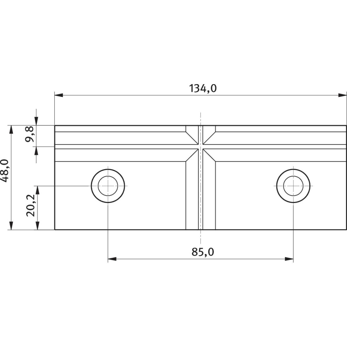 Optimum Prismenbacke  für HMS 125
