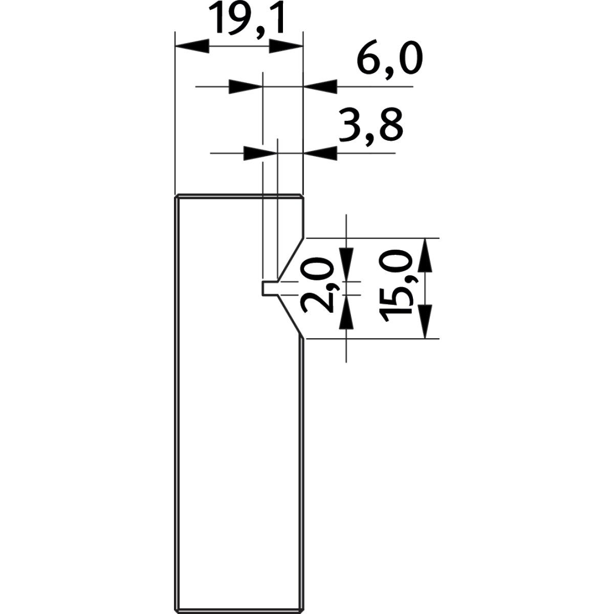 Optimum Prismenbacke  für HMS 200