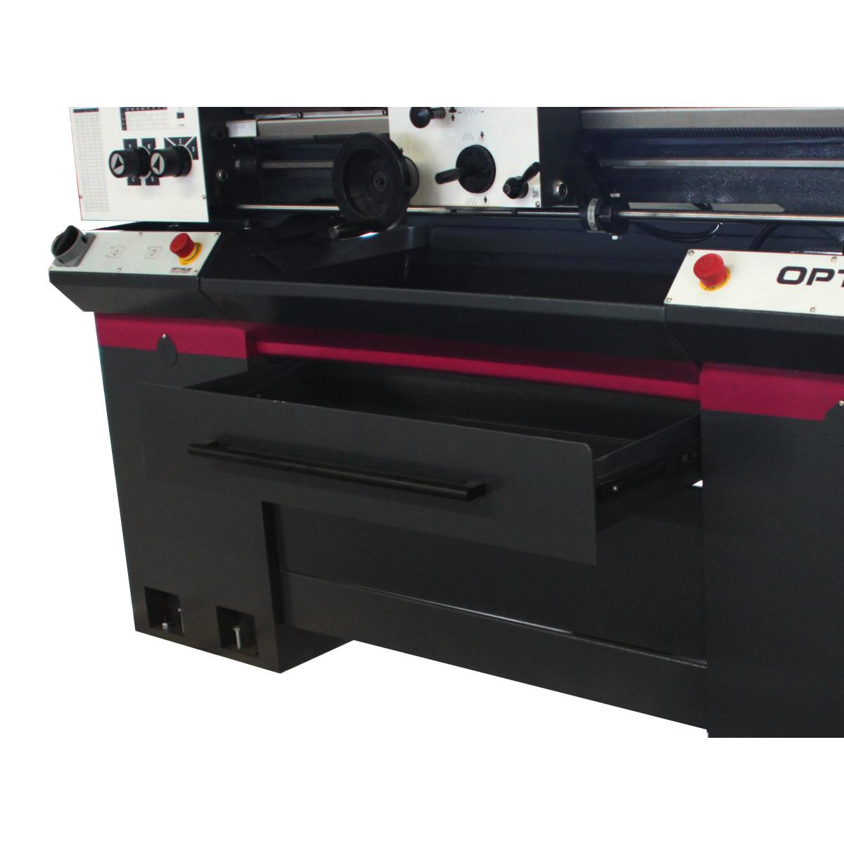 Optimum Leit- und Zugspindeldrehmaschine OPTIturn TM 3310V