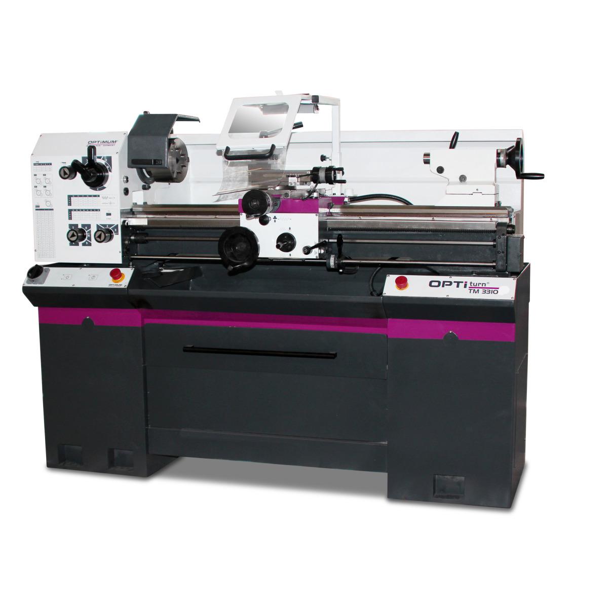 Optimum Leit- und Zugspindeldrehmaschine OPTIturn TM 3310D