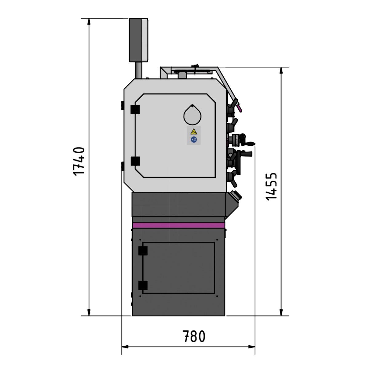 Optimum Drehmaschine OPTIturn TM 3610D
