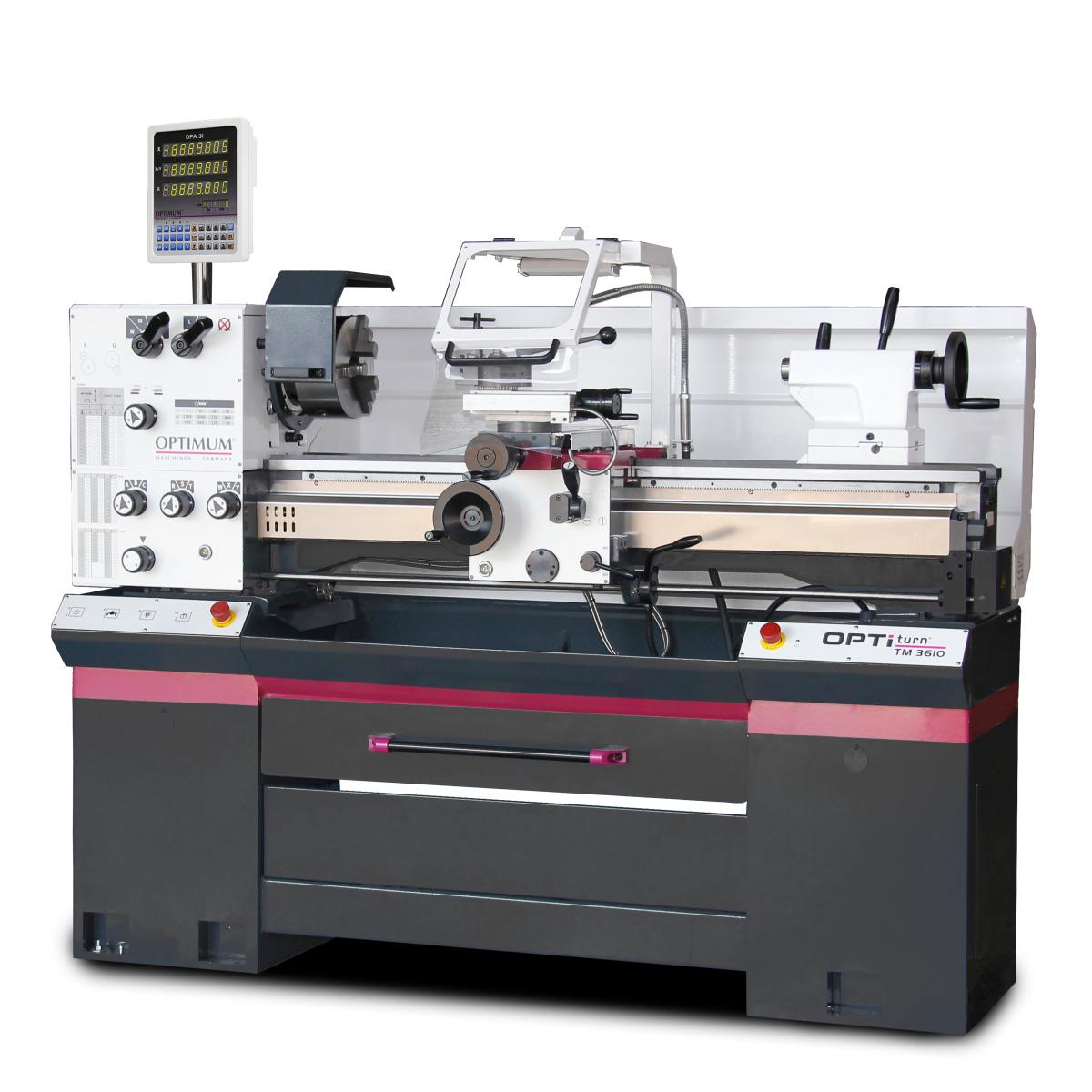 Optimum Drehmaschine OPTIturn TM 3610D