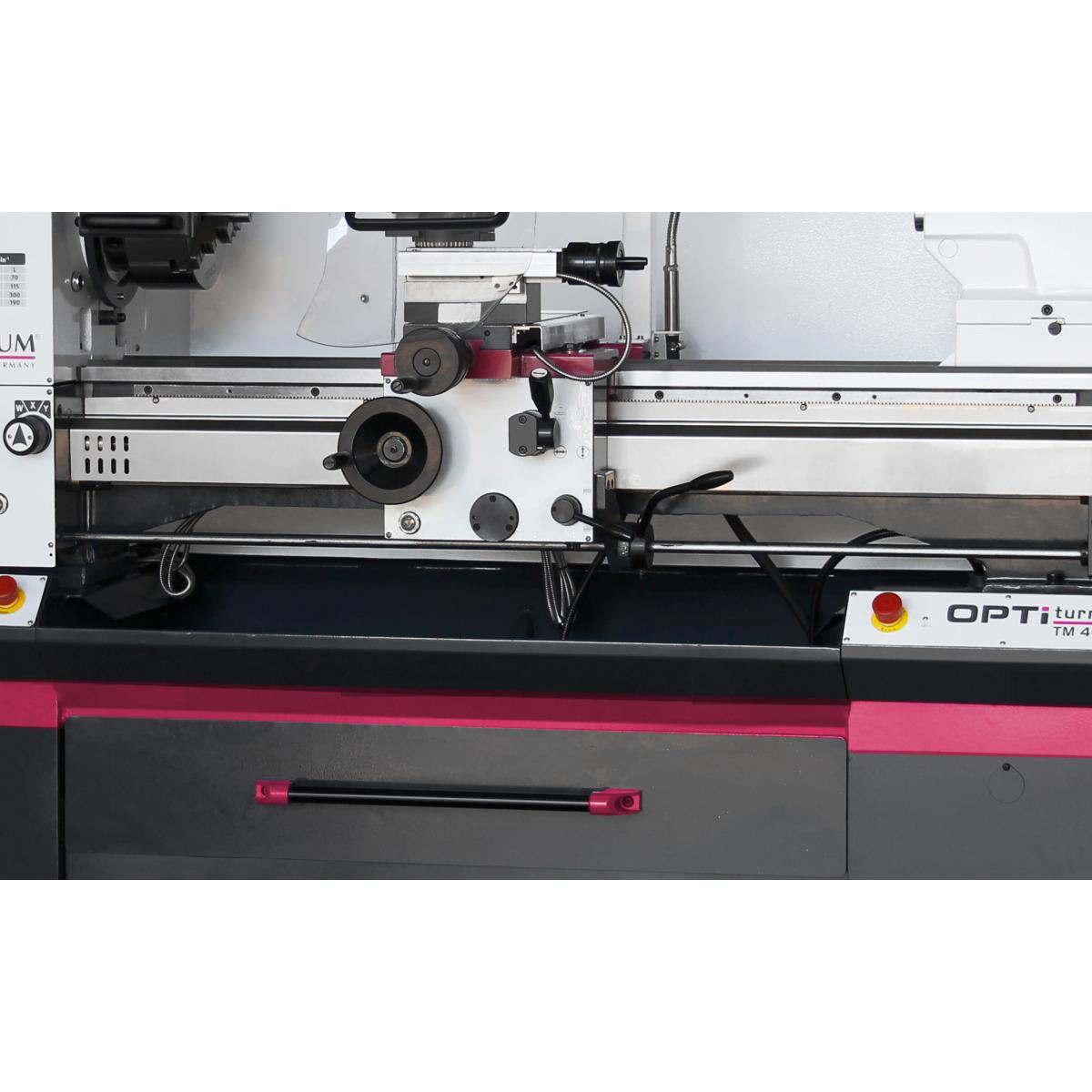 Optimum Leit- und Zugspindeldrehmaschine OPTIturn TM 4010D