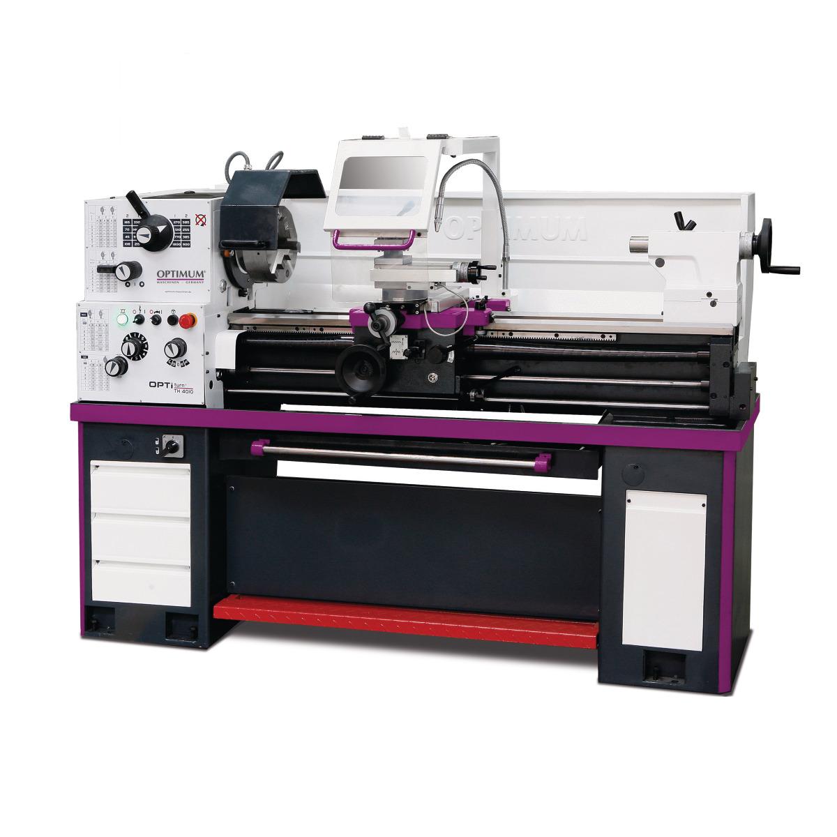 Optimum Leit- und Zugspindeldrehmaschine OPTIturn TM 4010