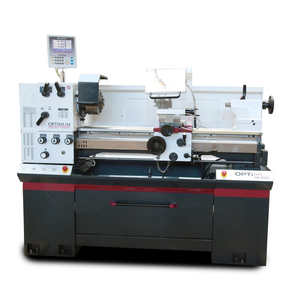 Optimum Leit- und Zugspindeldrehmaschine OPTIturn TM 4010D