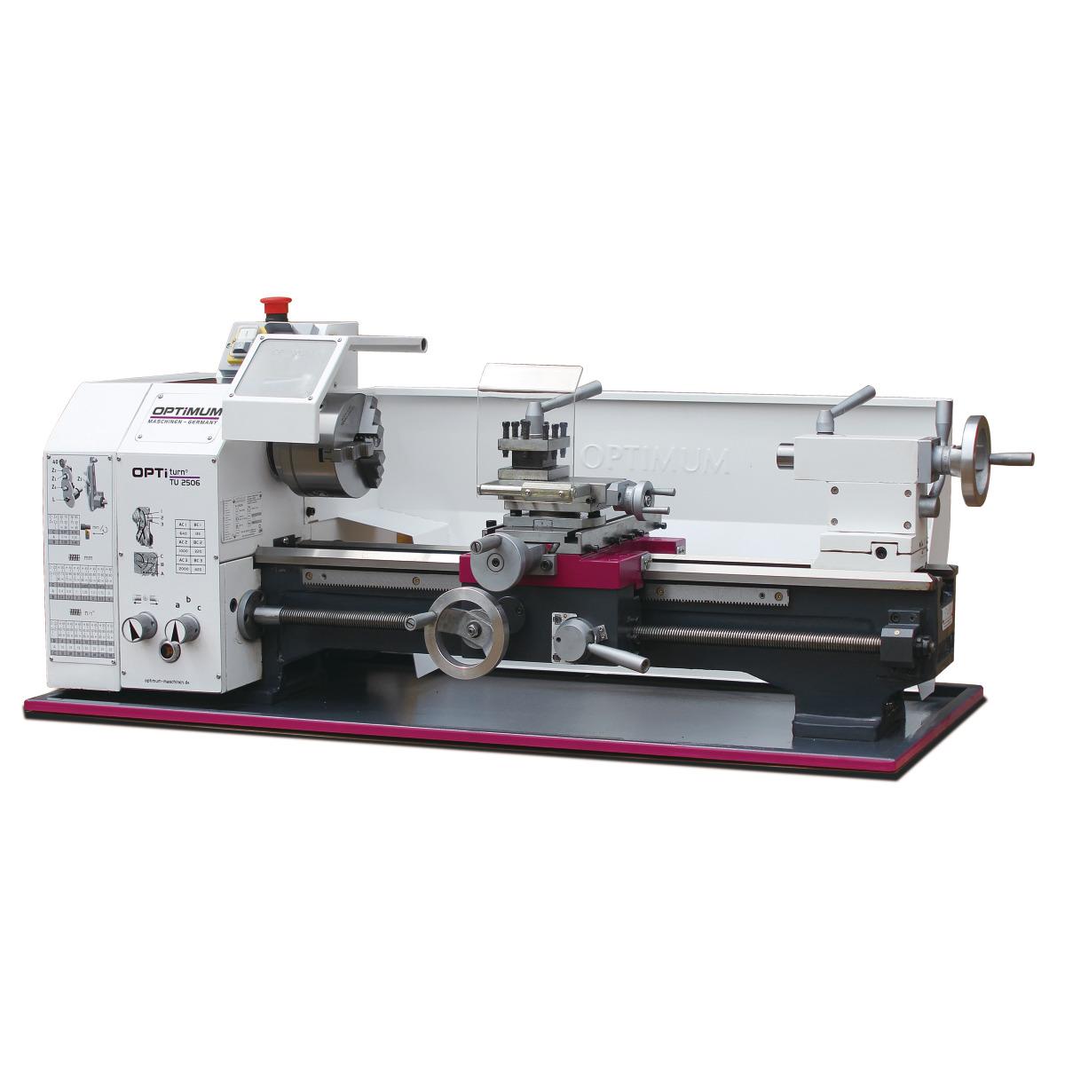 Optimum Leitspindeldrehmaschine OPTIturn TU 2506 (230 V)