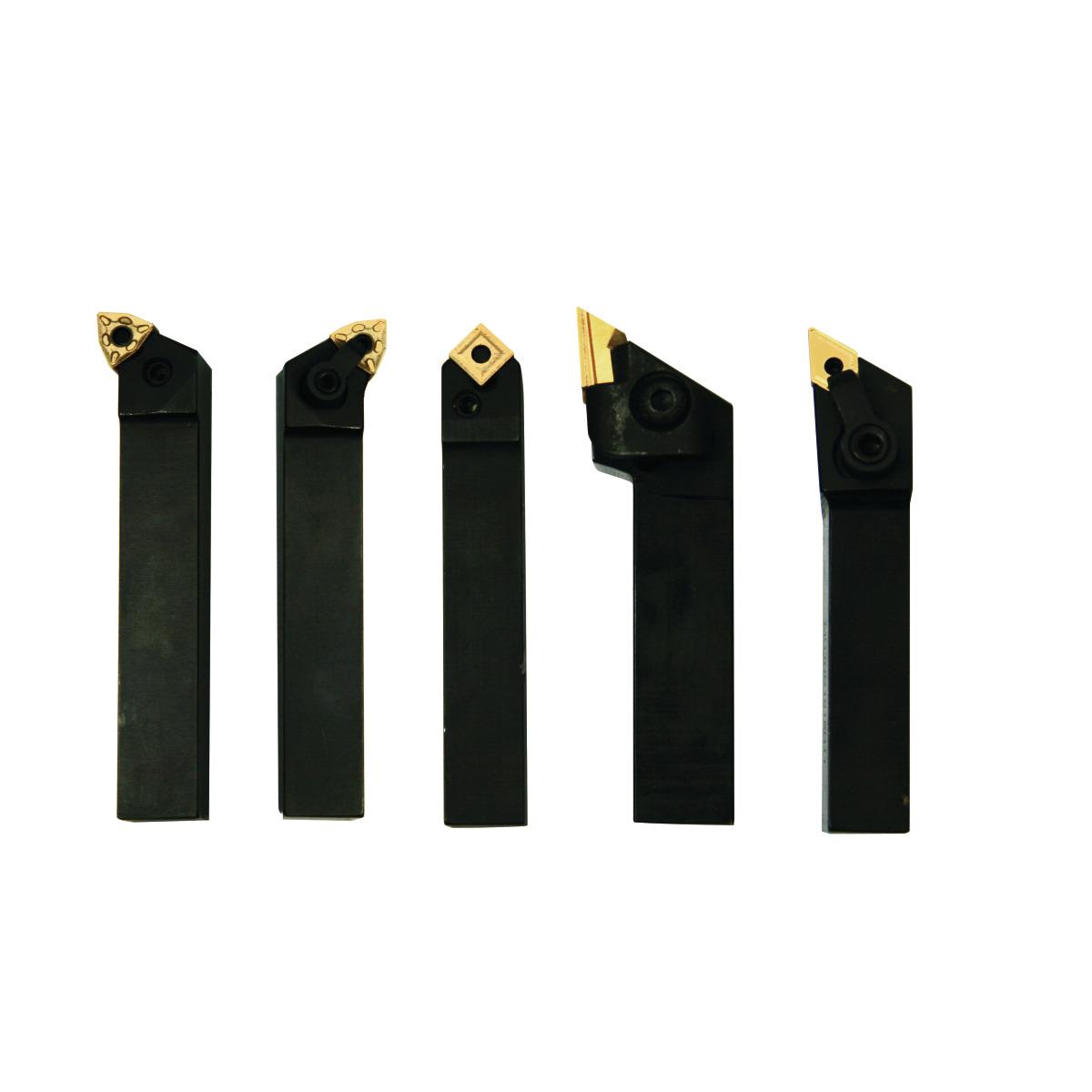 Optimum Drehmeißel-Satz  HM 16 mm, 5-teilig