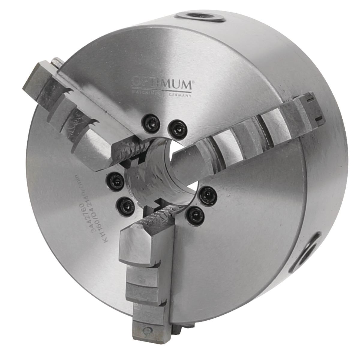 Optimum OPTIMUM Dreibackendrehfutter zentrisch spannend  Ø 315 mm Camlock DIN ISO 702-2 Nr. 8