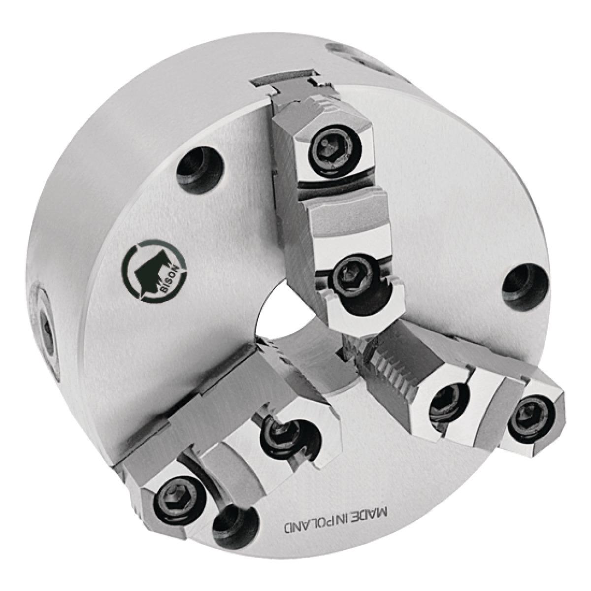 Optimum Dreibacken-Drehfutter Guss BISON Ø 160 mm DIN 6350 A2-4