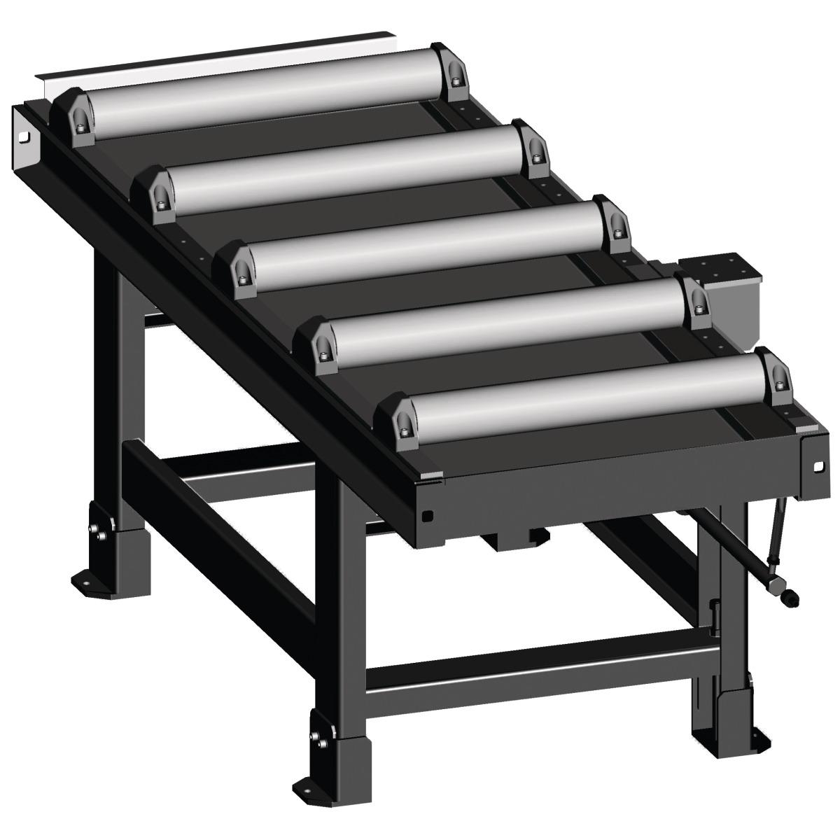 Metallkraft Rollenbahn  2000 x 600 mm