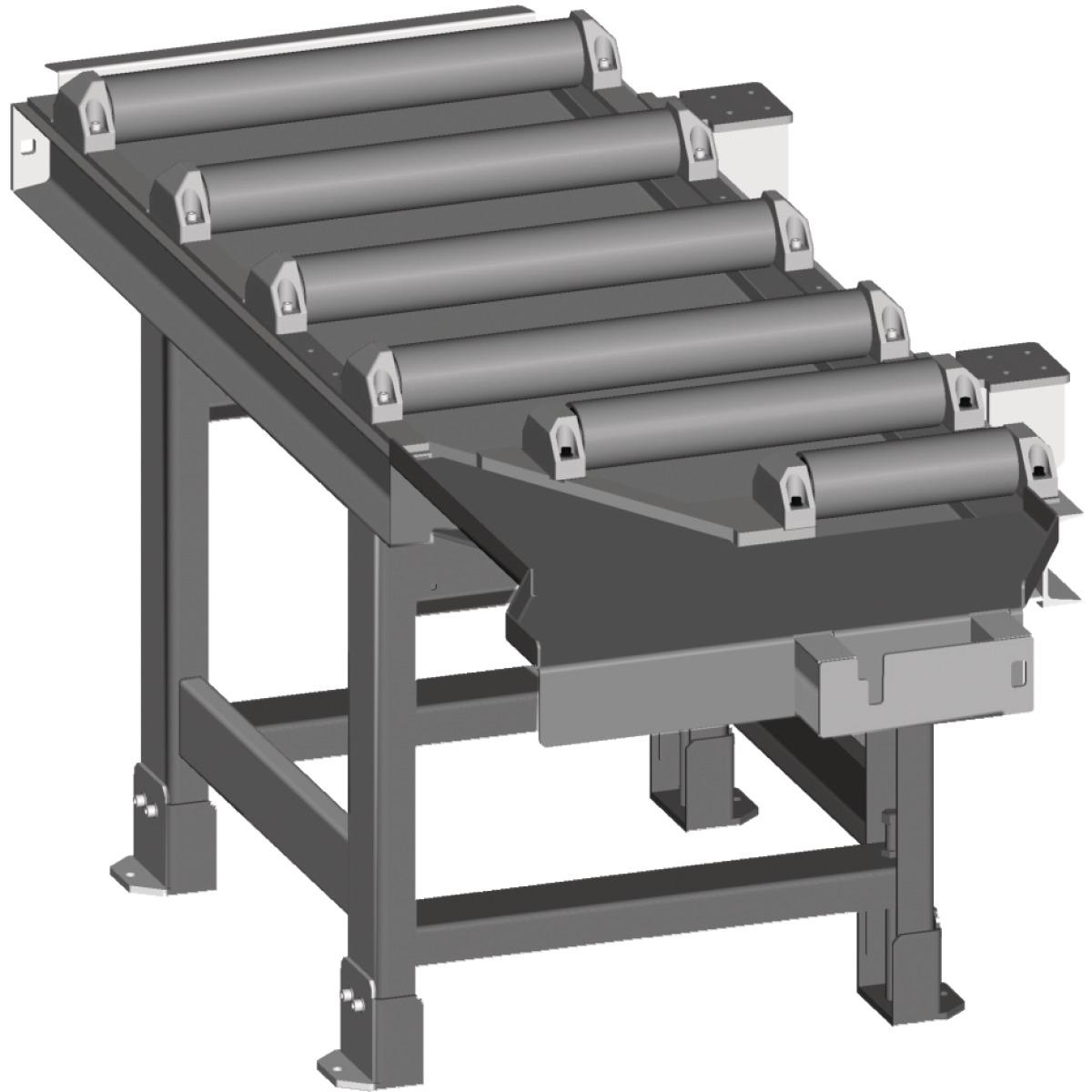 Metallkraft Zufuhrrollenbahn  für 60°-Schnitte
