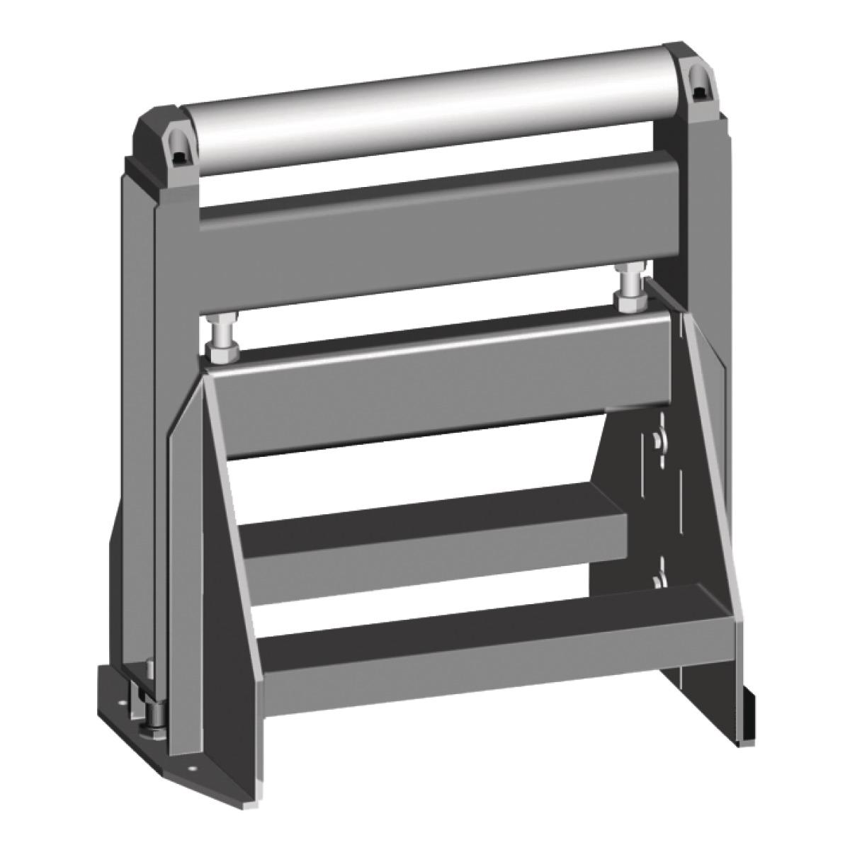 Metallkraft Rollenbock  600 mm, höhenverstellbar, Stützlast max. 700 kg