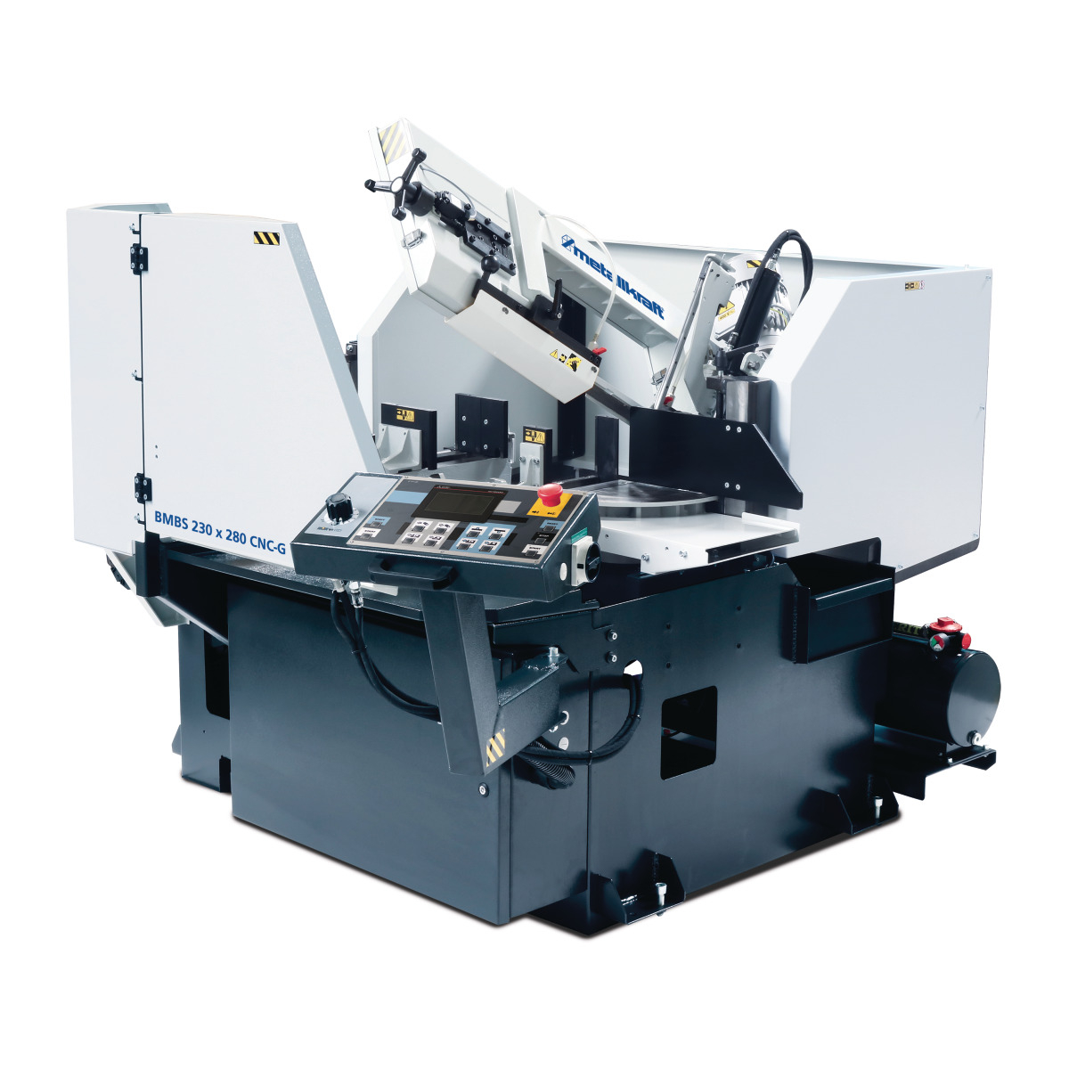 Metallkraft Vollautomatische Schwenkrahmen-Metallbandsäge  BMBS 230 x 280 CNC-G