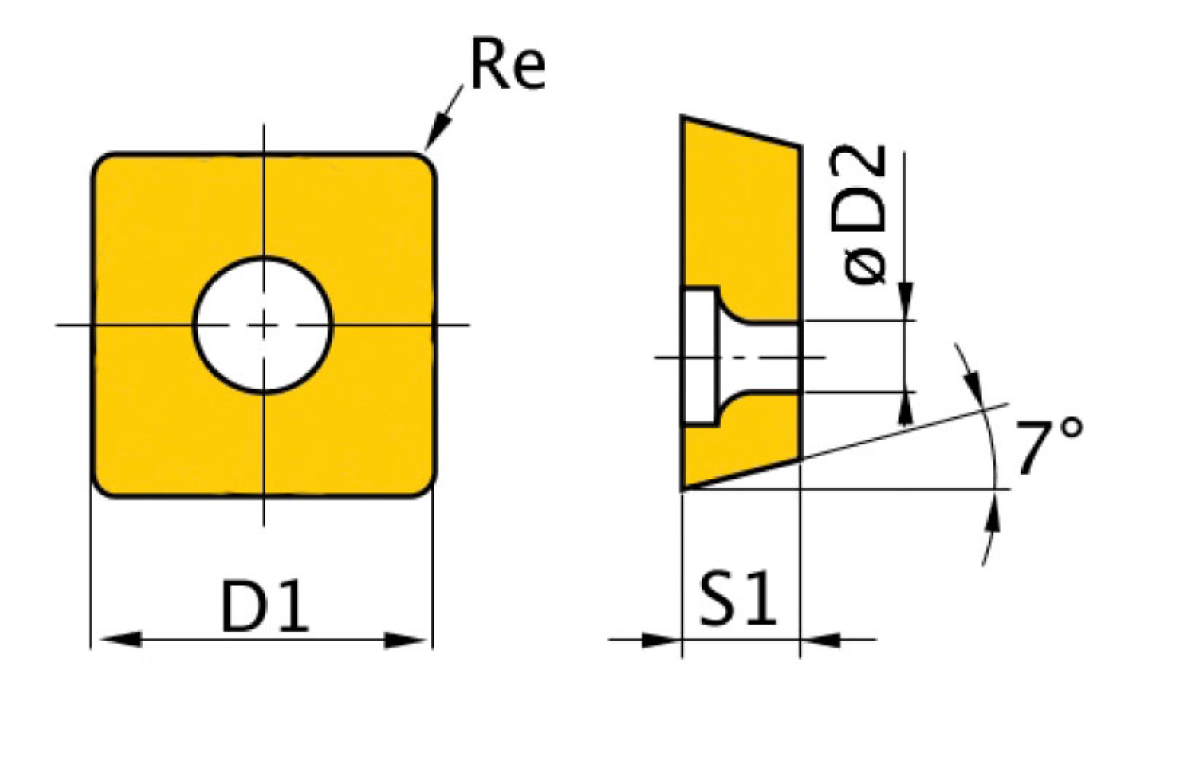 Optimum HM-Ersatzwendeplatten  ISO SNMG150608