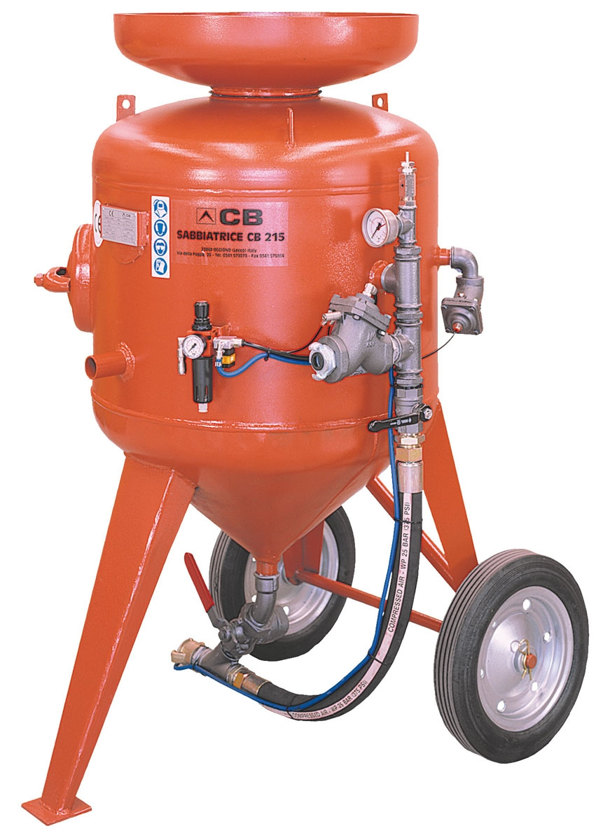 ELMAG Sandstrahlgerät CB 215-D4 mit Remote Control