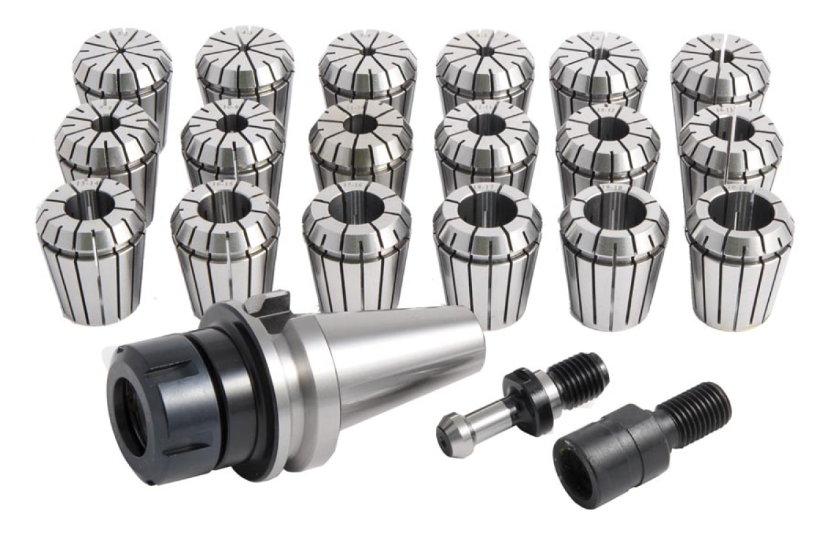 Optimum Spannzangenfutter-Satz  ISO 50/ER32 - M24/BT50