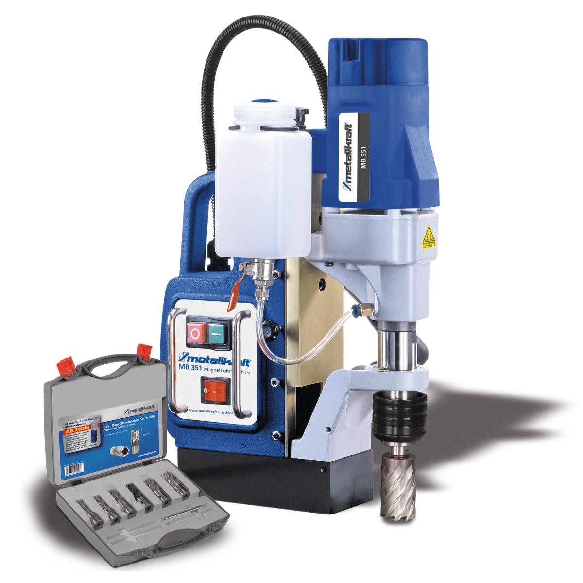 Metallkraft Magnetkernbohrmaschine  MB 351 Aktions-Set