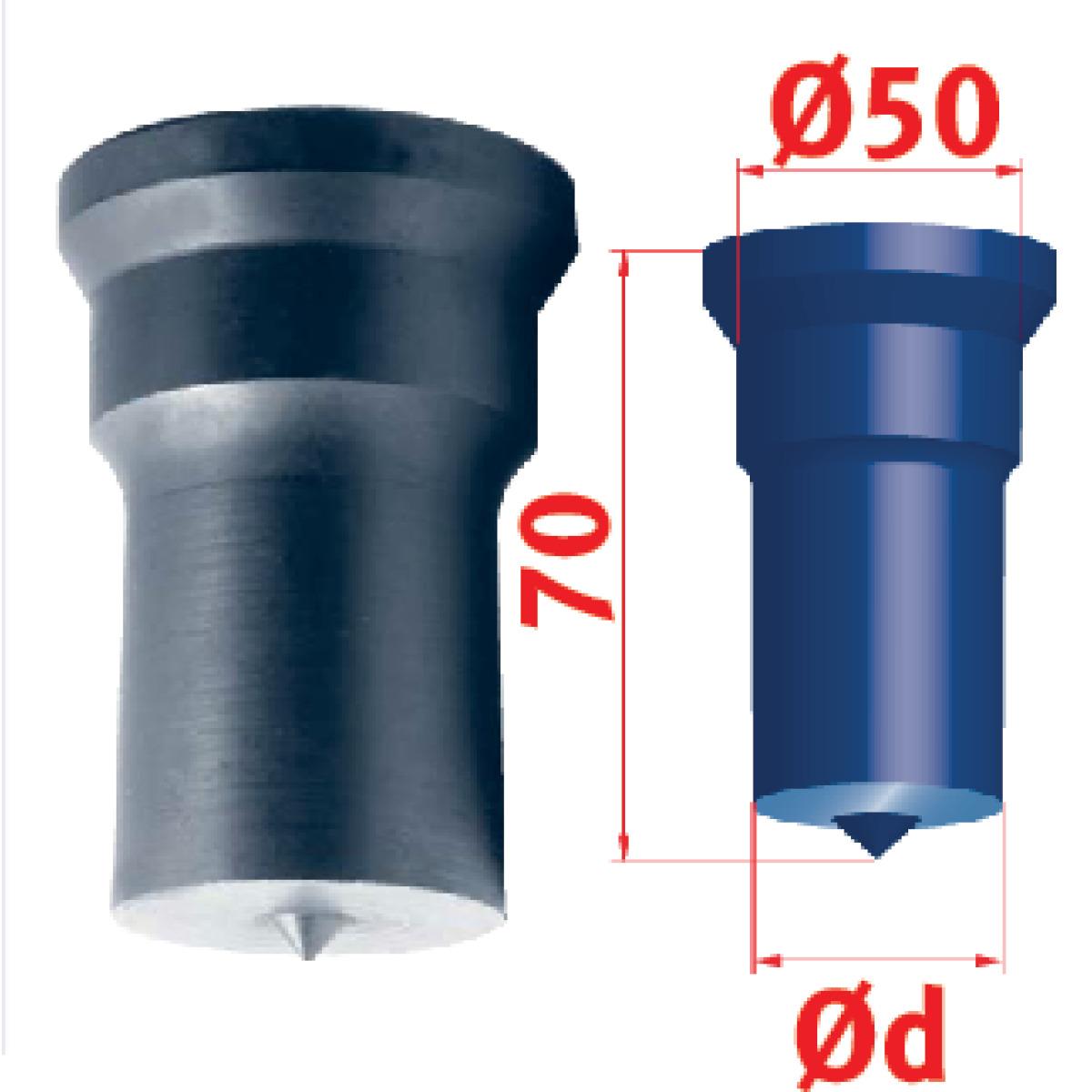 Metallkraft Rundstempel  Nr.4 Ø 44 mm