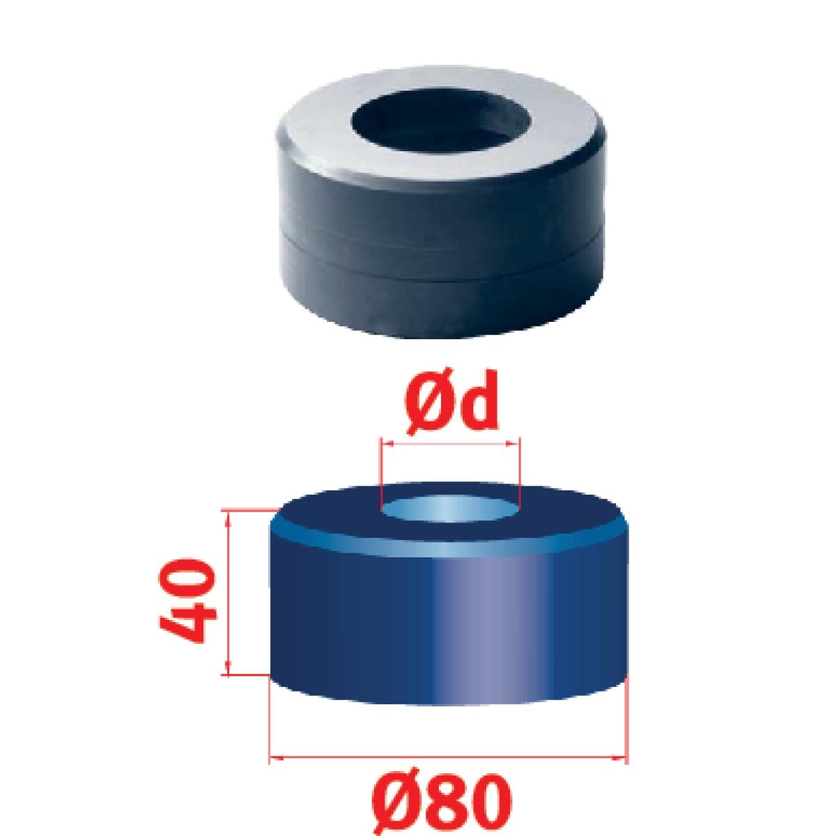 Metallkraft Rundmatrize  Nr.80 Ø 42,7 mm