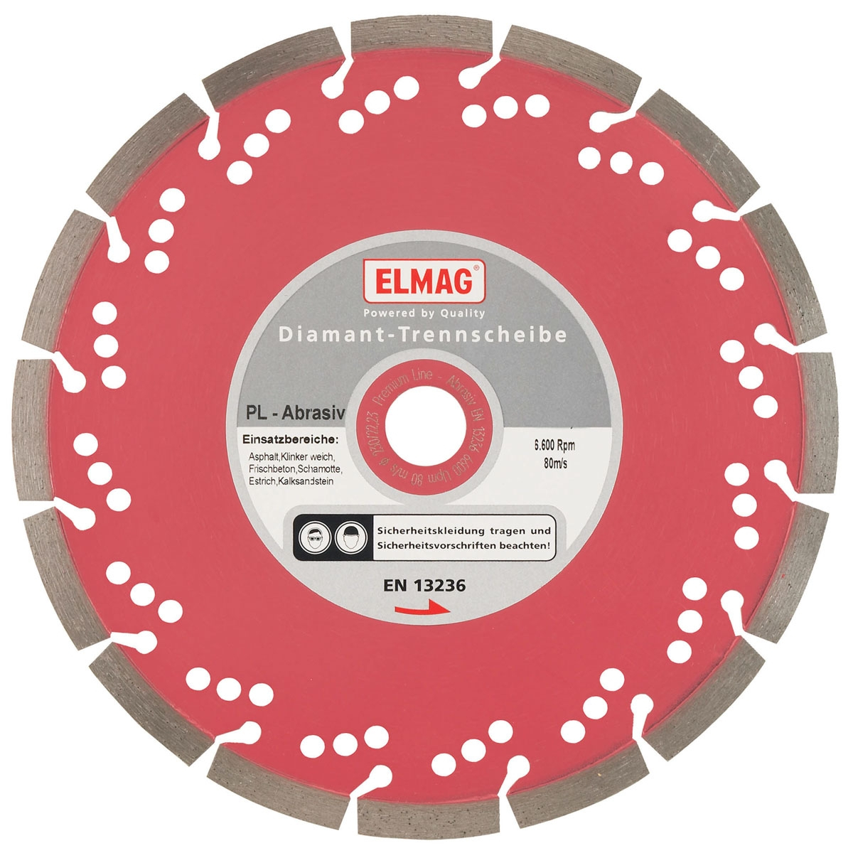 ELMAG Diamantscheibe 180 mm
