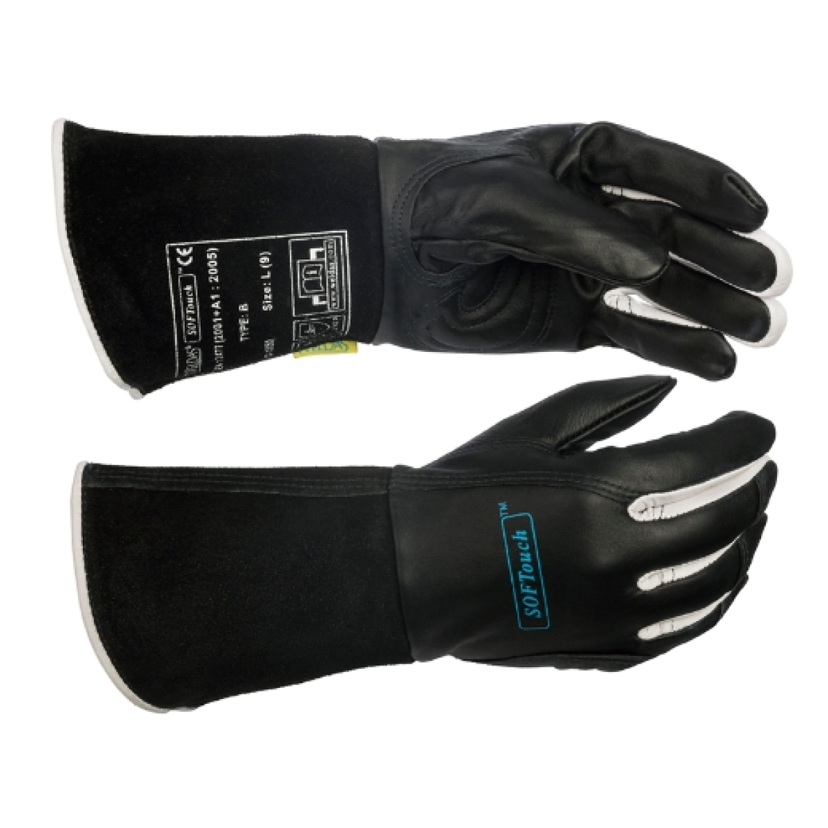 ELMAG 5-Finger-WIG/TIG-Schweißerhandschuhe (1 Paar)
