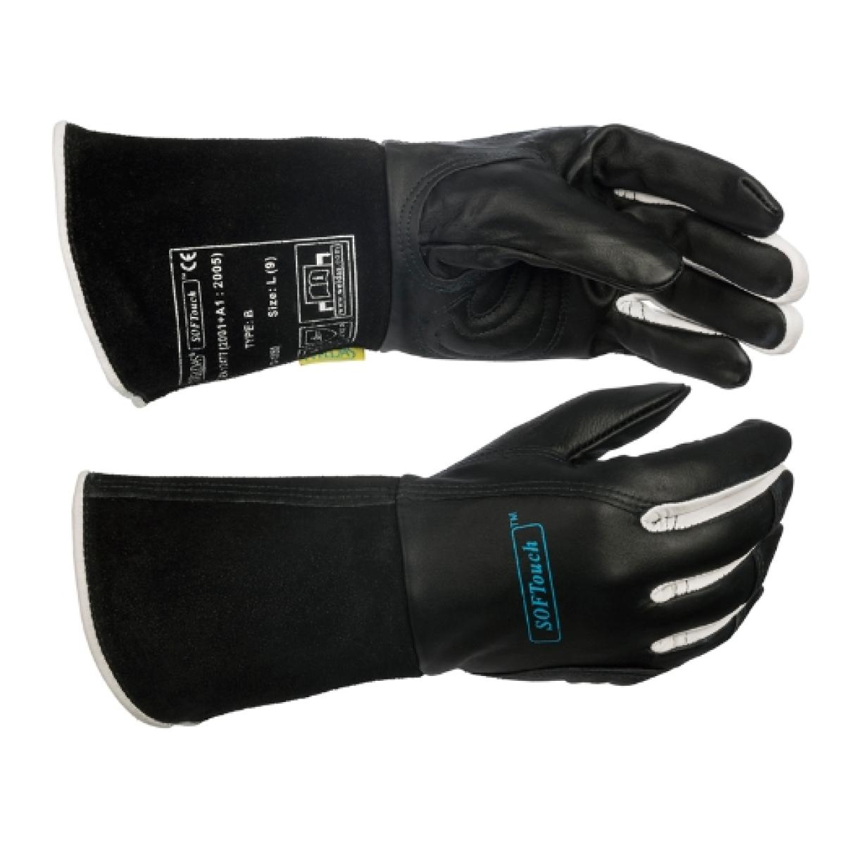 ELMAG 5-Finger-WIG/TIG-Schweißerhandschuhe (1 Paar)