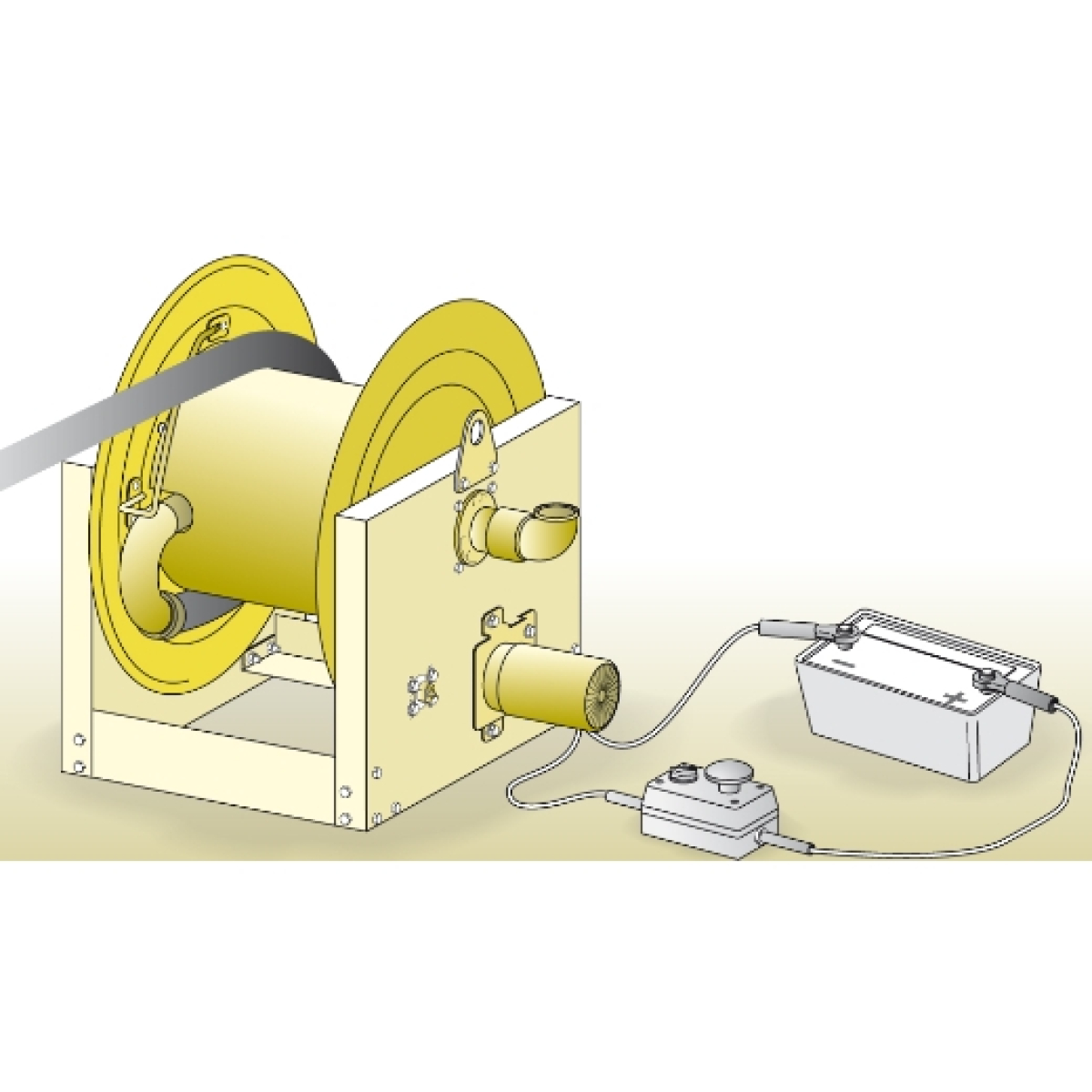 ELMAG INDUSTRIE Schlauchaufroller Serie 700 / L 690