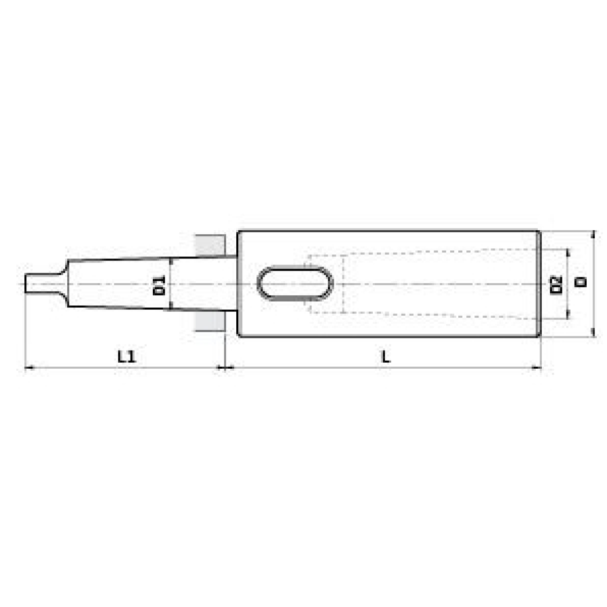 ELMAG Verlängerungshülse MK 4 / MK 4
