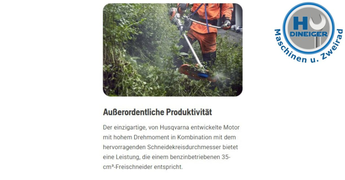 967850605 Husqvarna Akku-Motorsense 535iRX (ohne Akku, ohne Ladegerät)