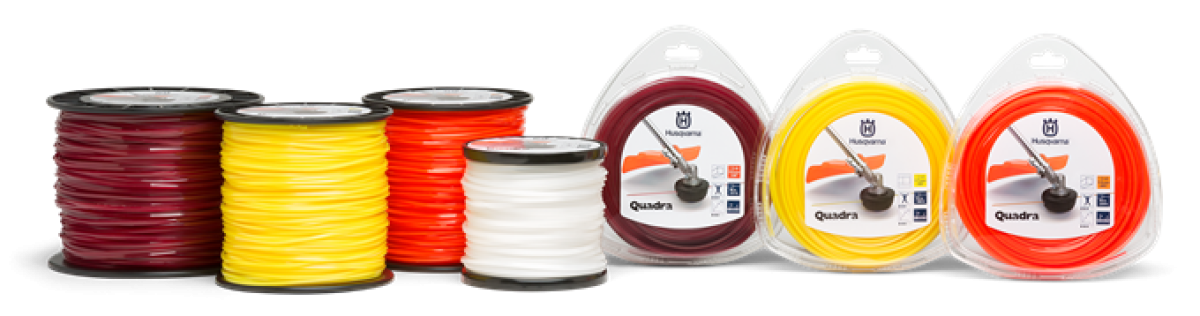 590846405 Husqvarna Trimmerfaden Quadra 3.0x48m Donut r