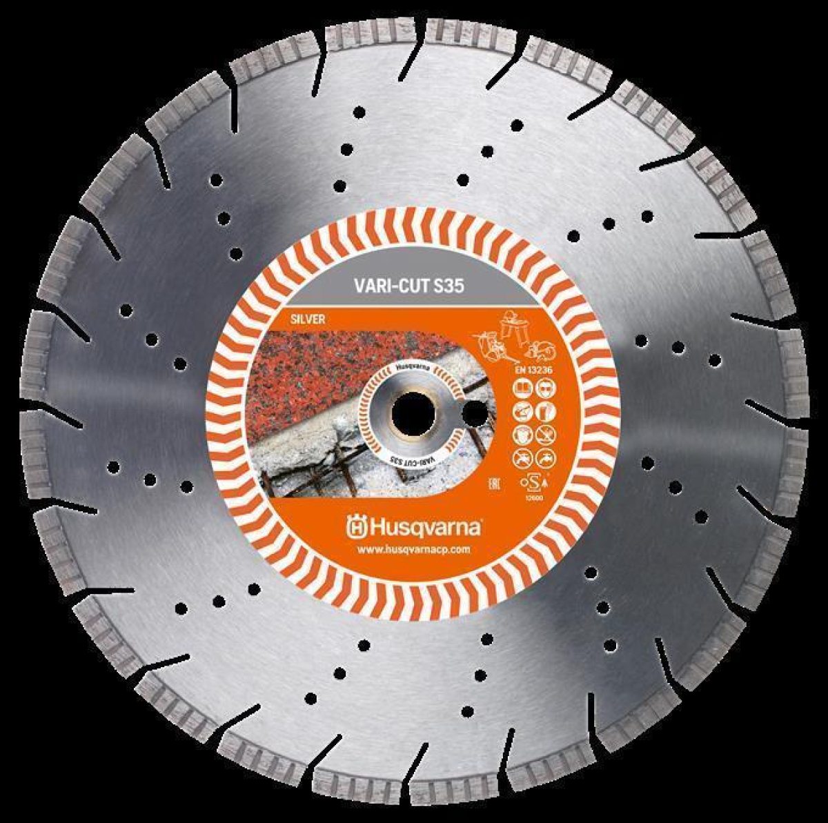 587905801 Husqvarnacp Zubehör VARI-CUT S35 TURBO 350 10 25.4/20