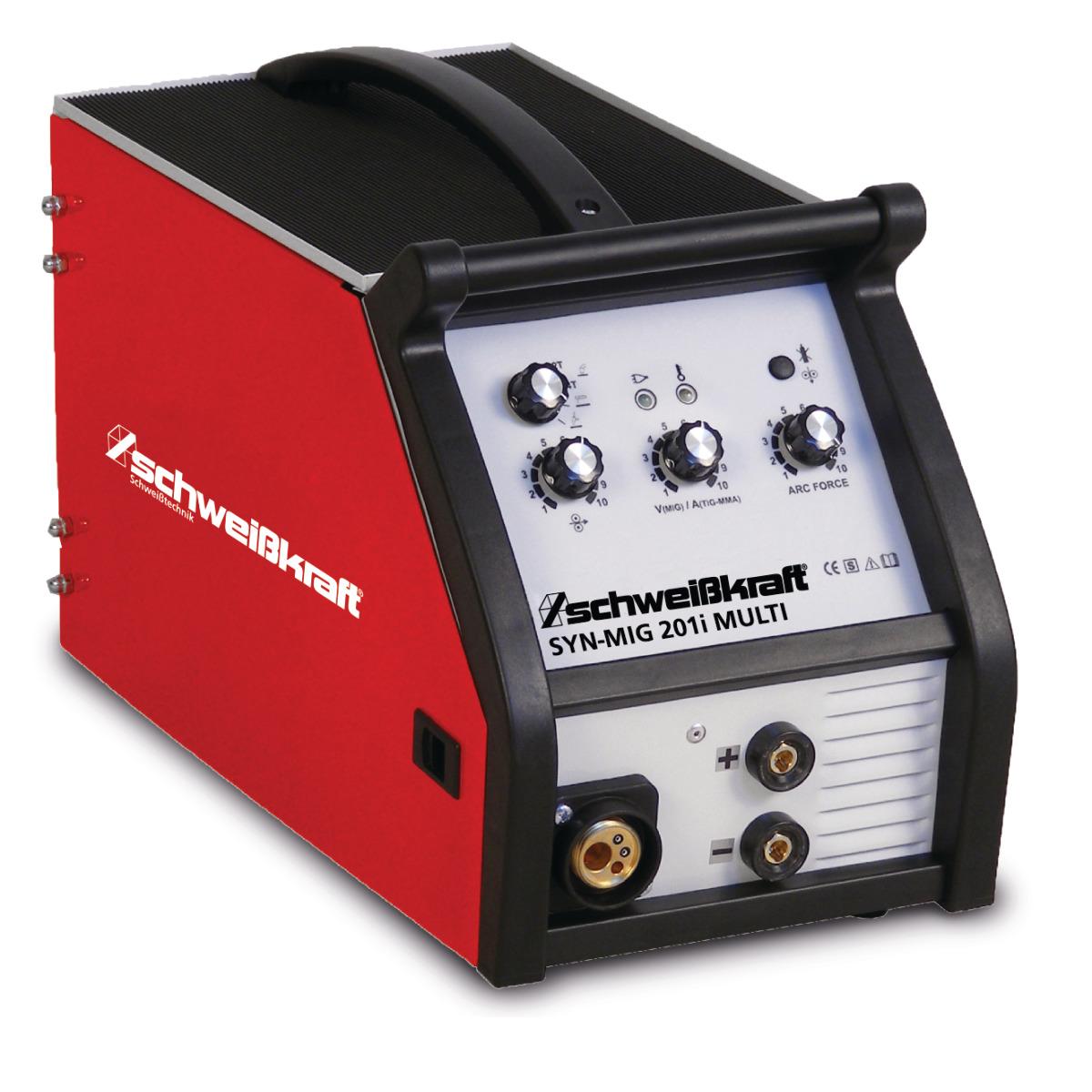 Schweisskraft Tragbarer MAG-Inverter SYN-MIG 201i MULTI