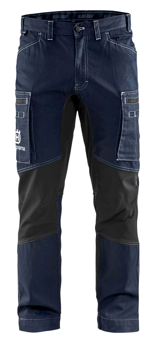 595104819 Husqvarna Werkstatthose stretch 45/31 marine/