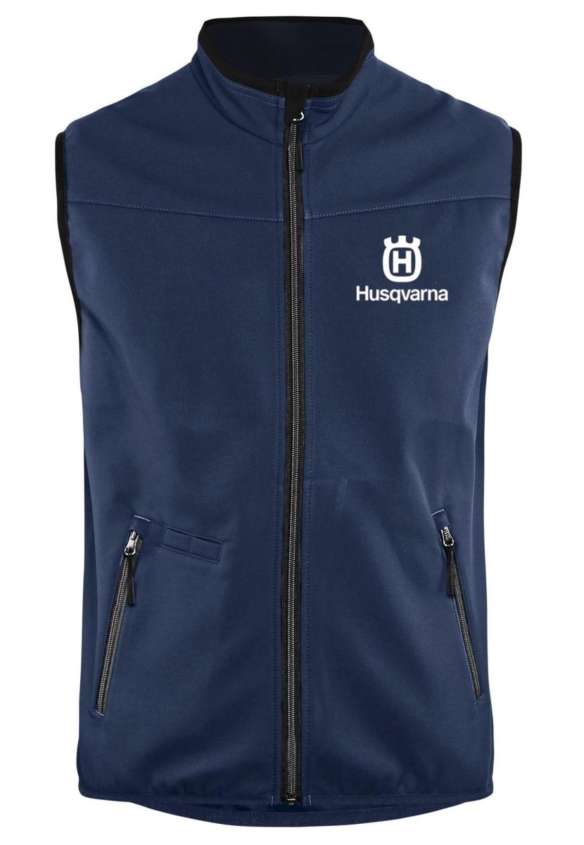 595102601 Husqvarna Softshell-Weste marine/schwarz XS
