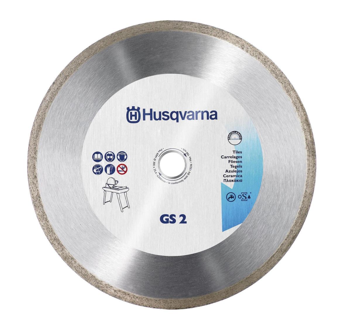 579803670 Husqvarna Diamantwerkzeug TACTI-CUT GS2 200 10 25.4/22.2