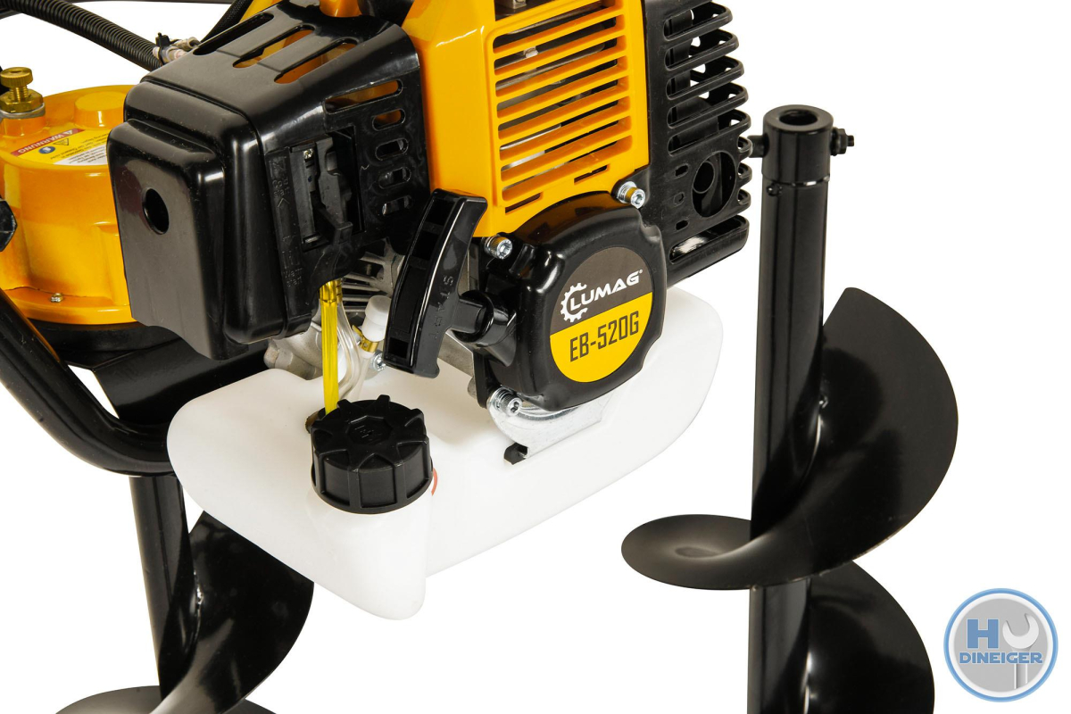 Lumag Maschinen Erdbohrer mit 2-Takt-Motor EB 520 G SET