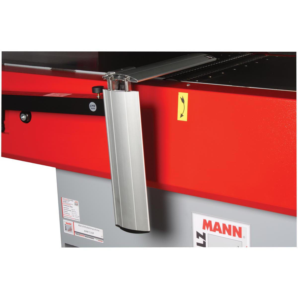 Holzmann Maschinen Abrichthobelmaschine Überkopf Bedienung AHM530P_400V