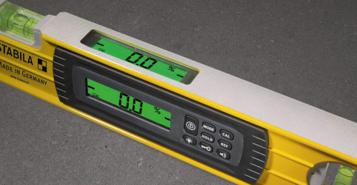 STABILA 'Elektronik-Wasserwaage TECH 196 electronic IP 65, 81 cm, mit Wasserwaagen-Tasche