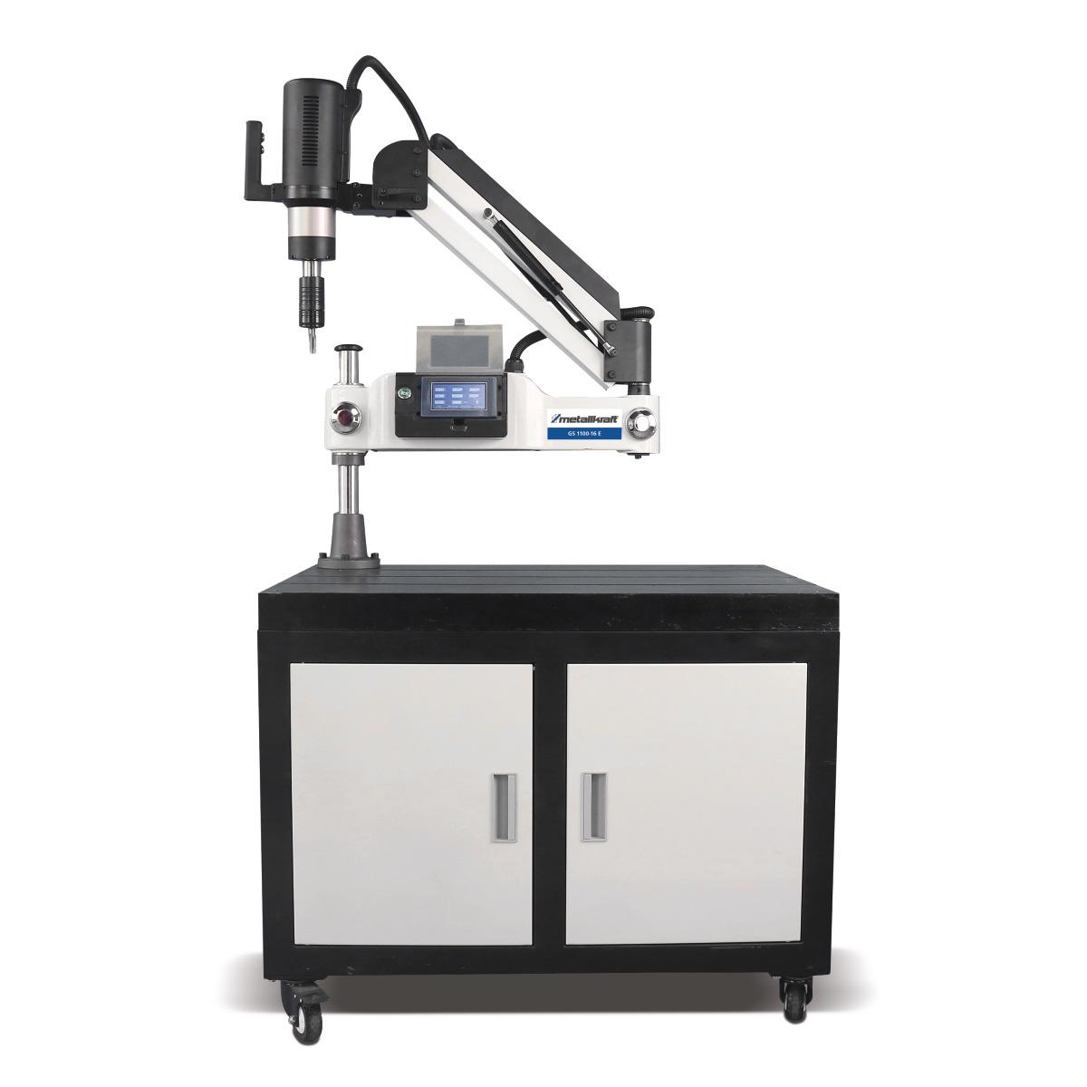 Metallkraft Elektrische Gewindeschneidmaschine  GS 1100-16 E Aktions-Set inkl. Unterbau