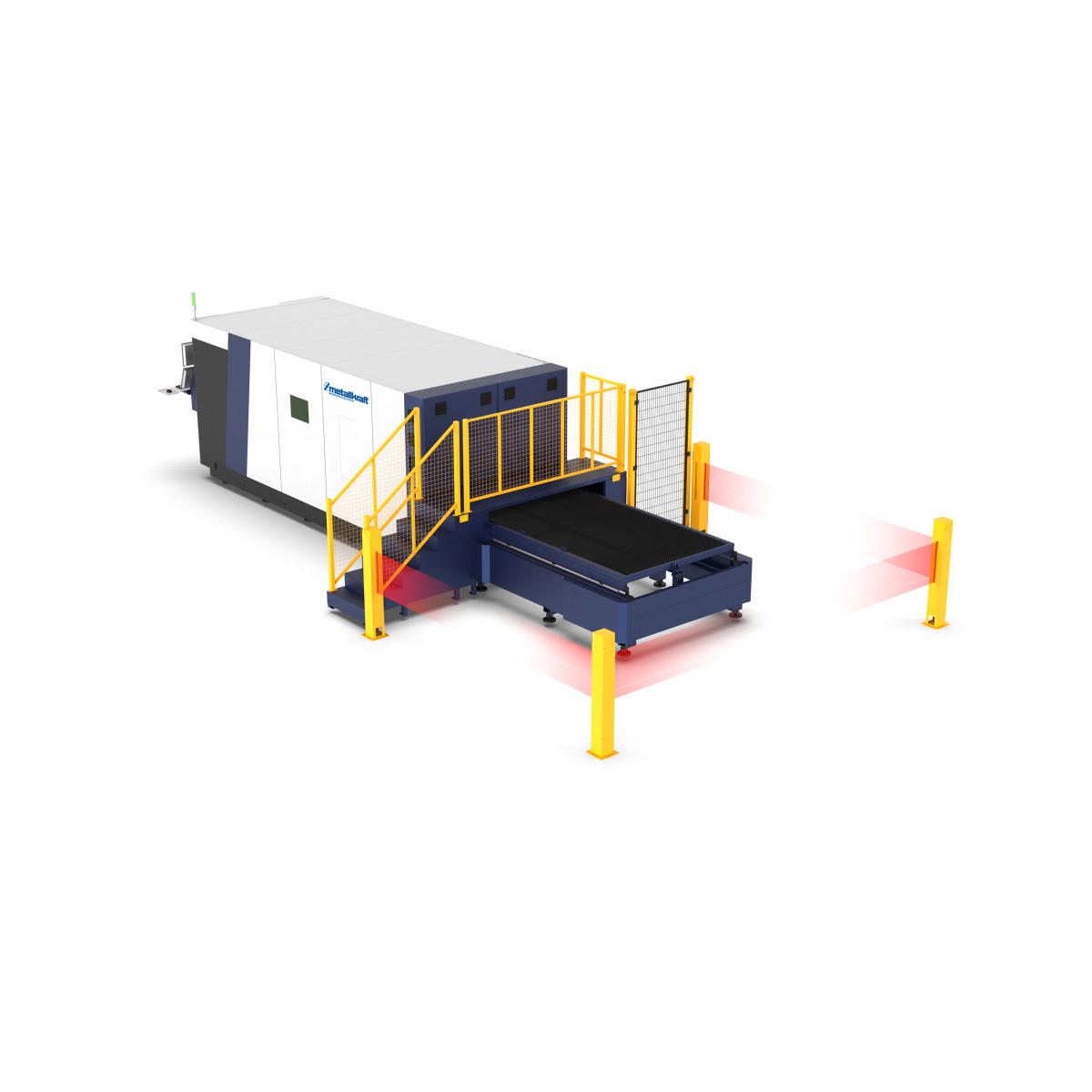 Metallkraft Laserschneidanlagen mit Wechseltisch  GX 3015X 3kW