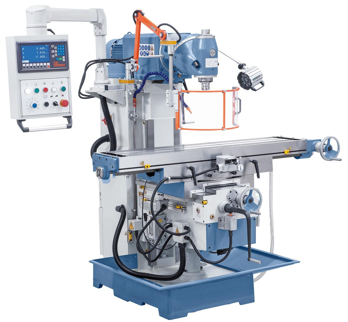 02-1282XL0 Bernardo Universalfräsmaschine UWF 110 Servo - 1000 inkl. 3-Achs-Digitalanzeige