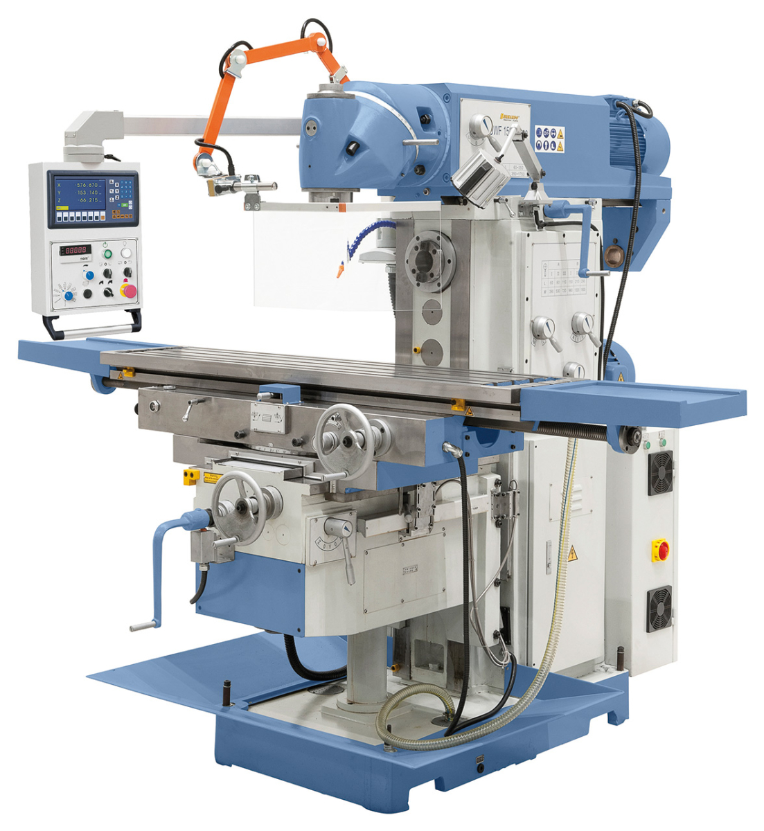 02-1284XL Bernardo Universalfräsmaschinen mit Servoantrieb für Vorschübe UWF 150 V Servo