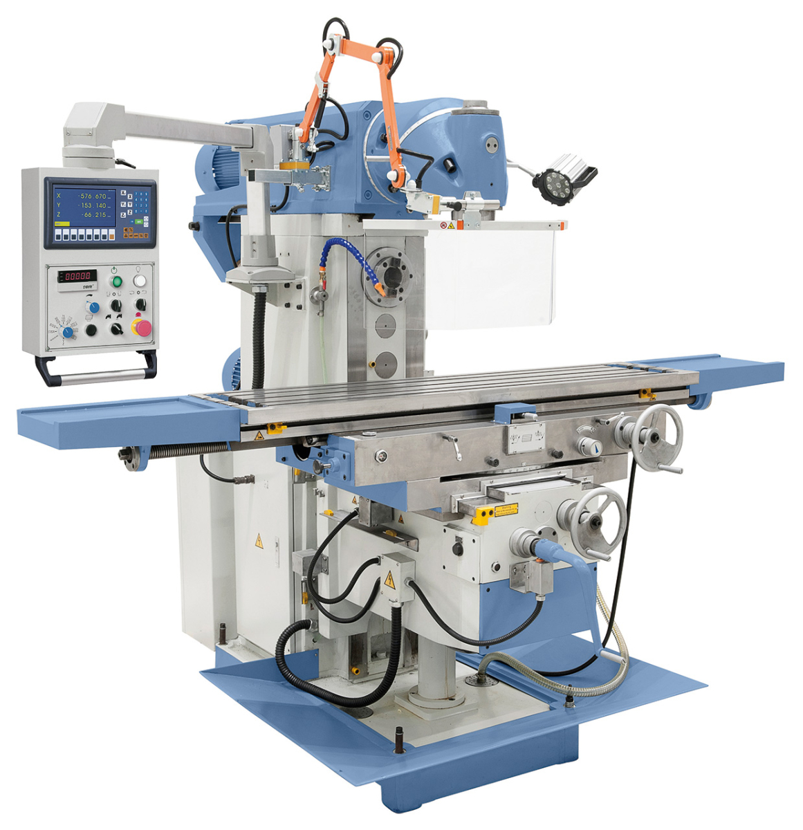02-1284XL Bernardo Universalfräsmaschinen mit Servoantrieb für Vorschübe UWF 150 V Servo