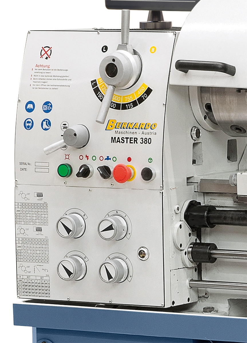 03-1286BXL Bernardo Universaldrehmaschinen Master 380