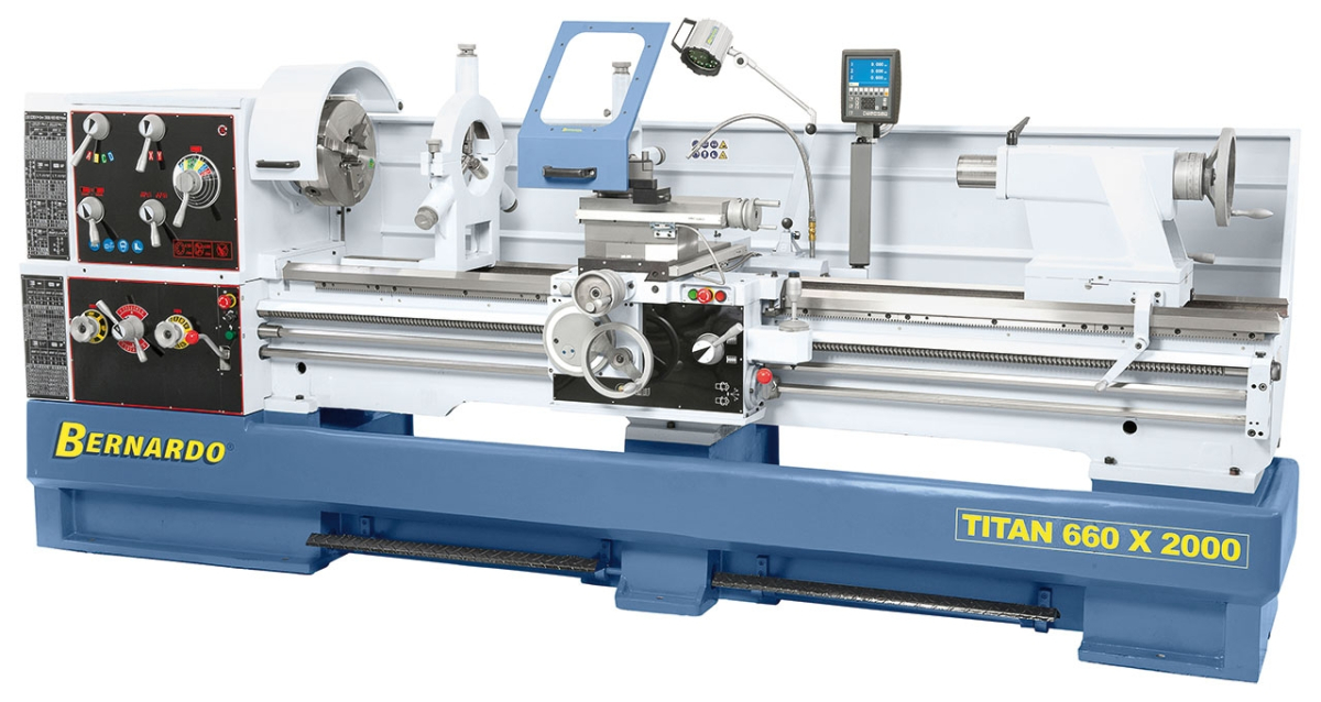 03-1350XL Bernardo Universaldrehmaschinen Titan 660 x 1500