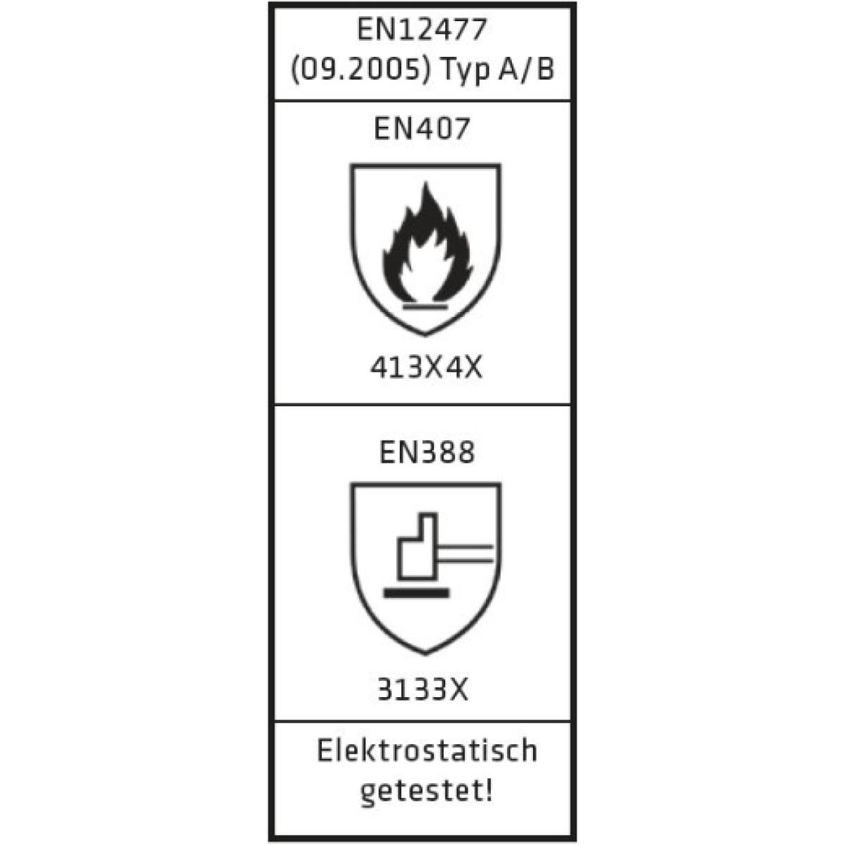 ELMAG 5-Finger-MIG/MAG/MMA-Schweißerhandschuh