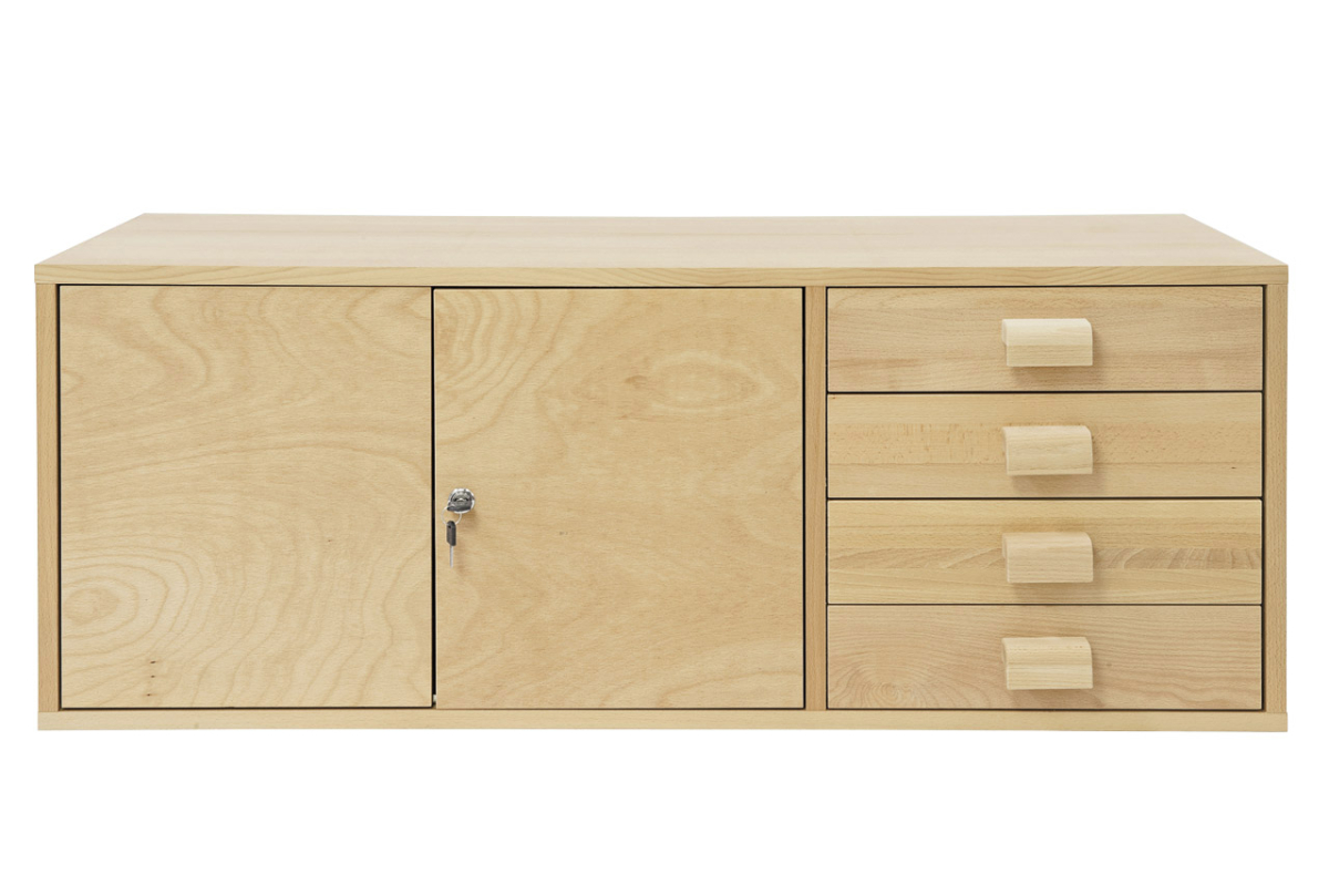 14-2278 Bernardo Zubehör Hobelbänke Einbauschrank mit Laden EB 2 für WB 2100 Profi