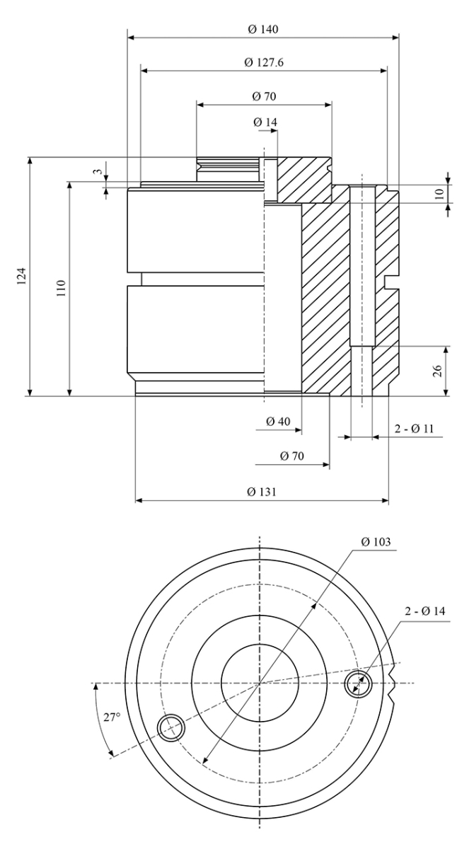 23-1004 Bernardo Spannmittel für Werkzeuge Schnellwechsel-Stahlhalter System Multifix Größe D
